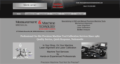 Desktop Screenshot of measurementandmachine.com